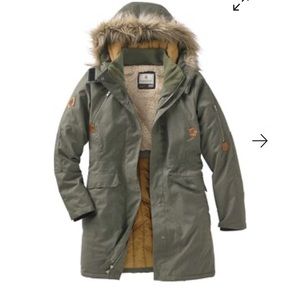 Legendary Whitetails Women's Anchorage Parka in army green (M)